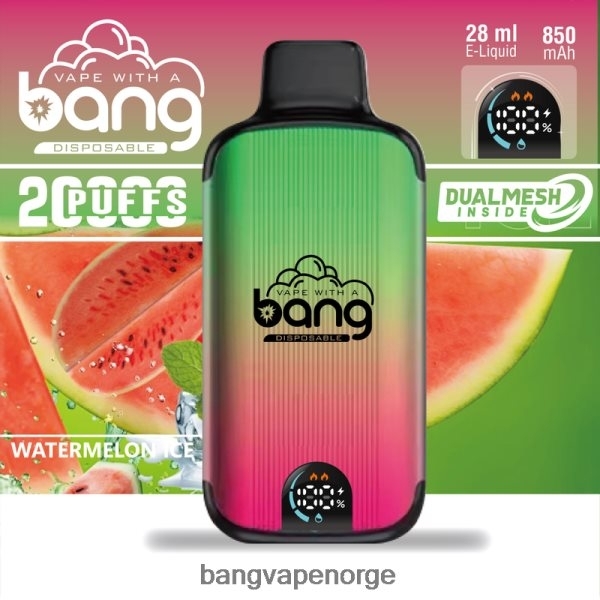 Vape Gang Oslo - Bang Vape Digital Smart Screen 20 000 drag 2B260F3 engangs