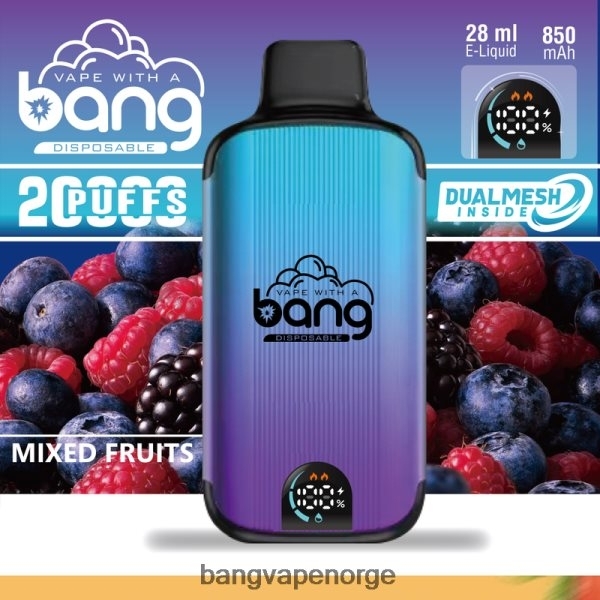 Vape Gang Oslo - Bang Vape Digital Smart Screen 20 000 drag 2B260F3 engangs