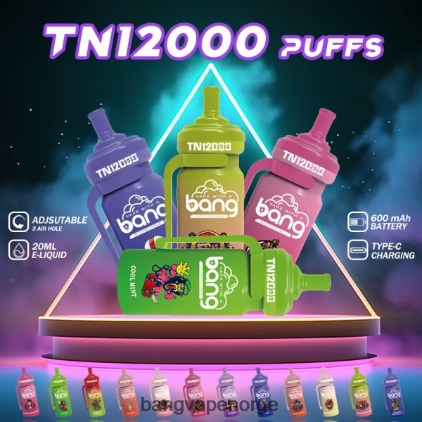 Vape Gang Disposables - Bang Vape TN12000 pod med mesh coil 2B260F5 engangs