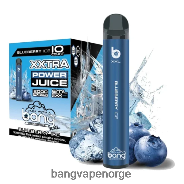 Bang Vape Bergen - Bang Vape XXL 2000 drag 2B260F14 blåbæris