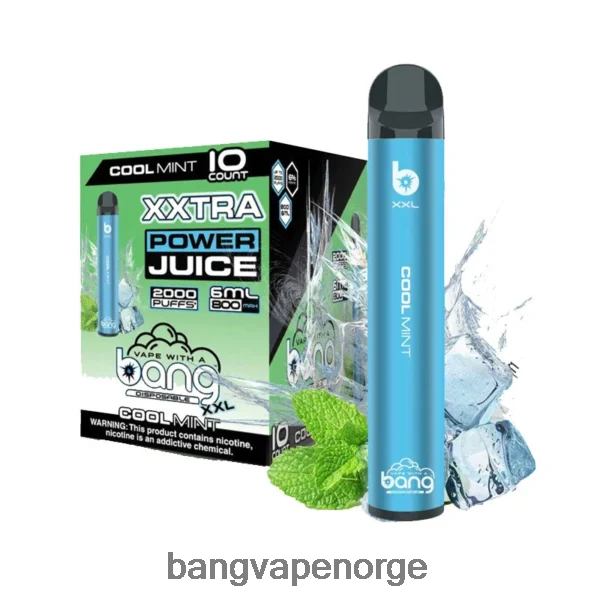 Bang Vape Disposable - Bang Vape XXL 2000 drag 2B260F16 kjølig mynte