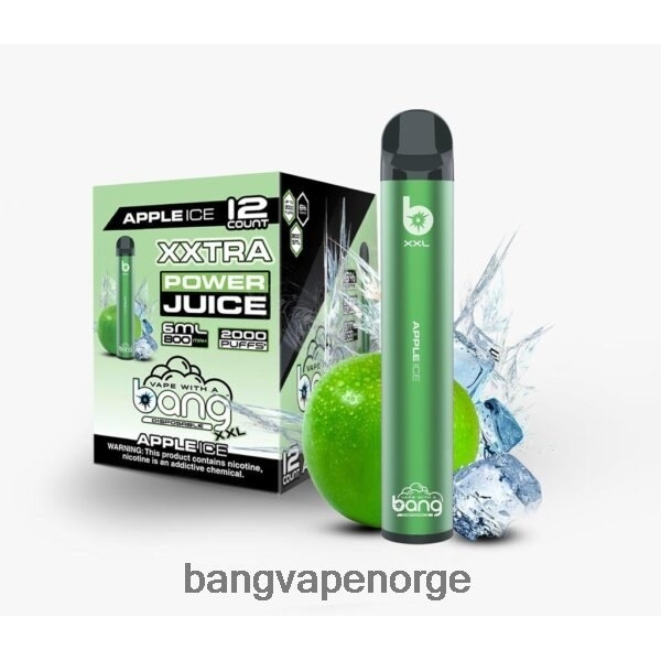 Bang Vape Norge - Bang Vape XXL 2000 drag 2B260F12 epleis