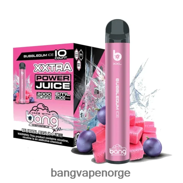 Vape Gang Disposables - Bang Vape XXL 2000 drag 2B260F15 tyggegummi is
