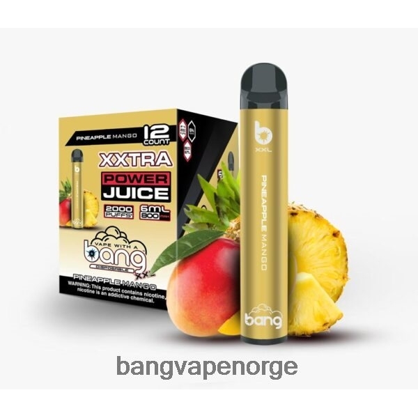 Vape Gang Norge - Bang Vape XXL 2000 drag 2B260F21 ananas mango
