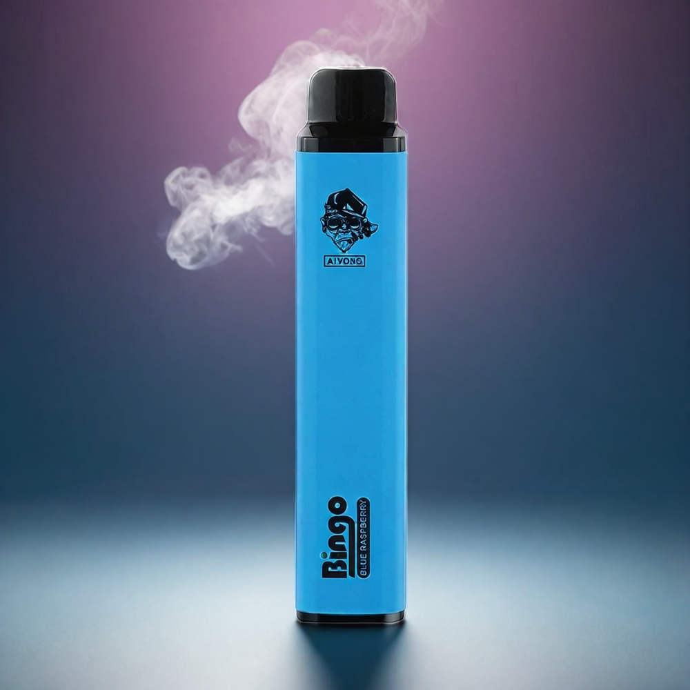 Aivono AIM BINGO Norge Engros 4000 Puffs 10mL 1000mAh Blå Bringebær Vape