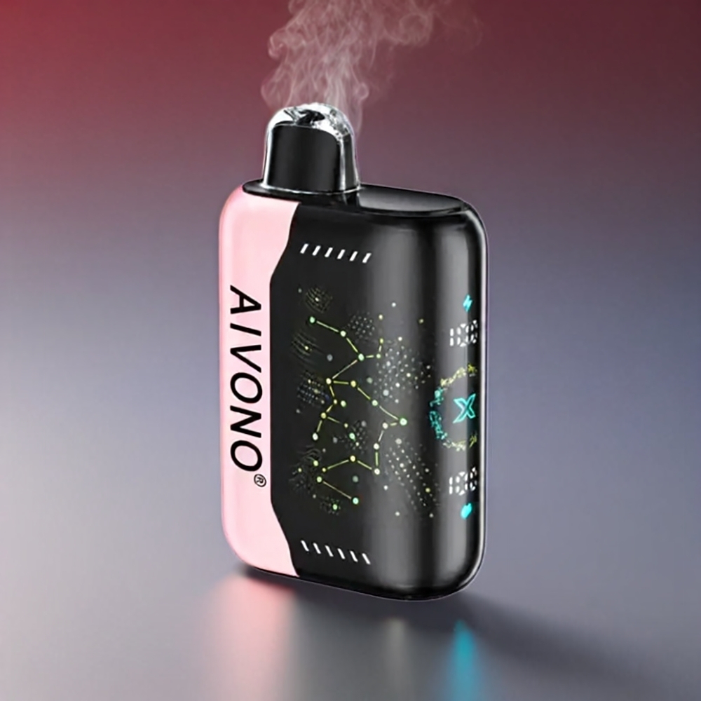Aivono AIM BOOM Norge engros 25000 Puffs 5% Nikotin Jordbær Type-C Lading 650mAh