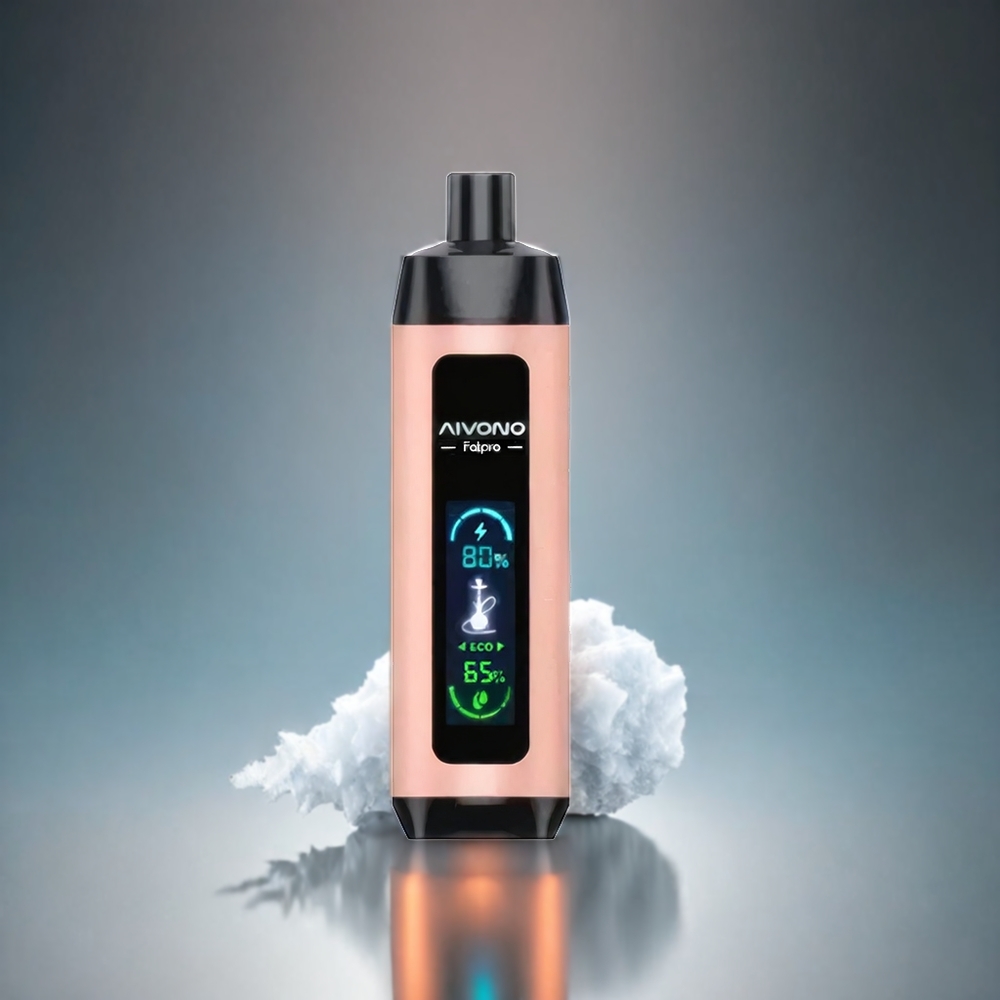 Aivono AIM FATPRO 22000 Puffs Norge engros med 28ml E-liquid, 600mah, 0.6 ohm Mesh Coil & 10 smaker