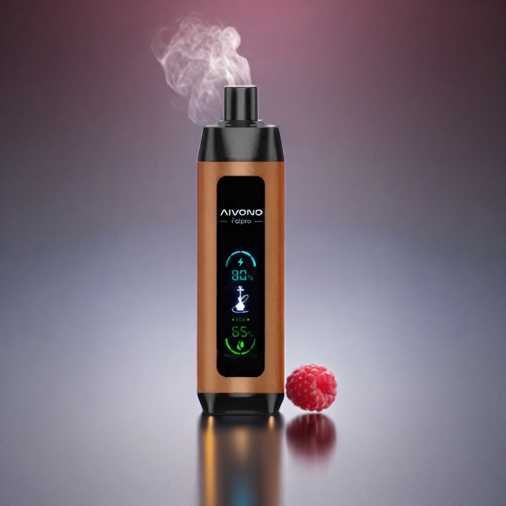 Aivono AIM FATPRO Norge Engros 22000 Puffs 28ml E-likvid 10 Smaker 0.6 ohm Mesh Coil Eco/Boost Dual Modes