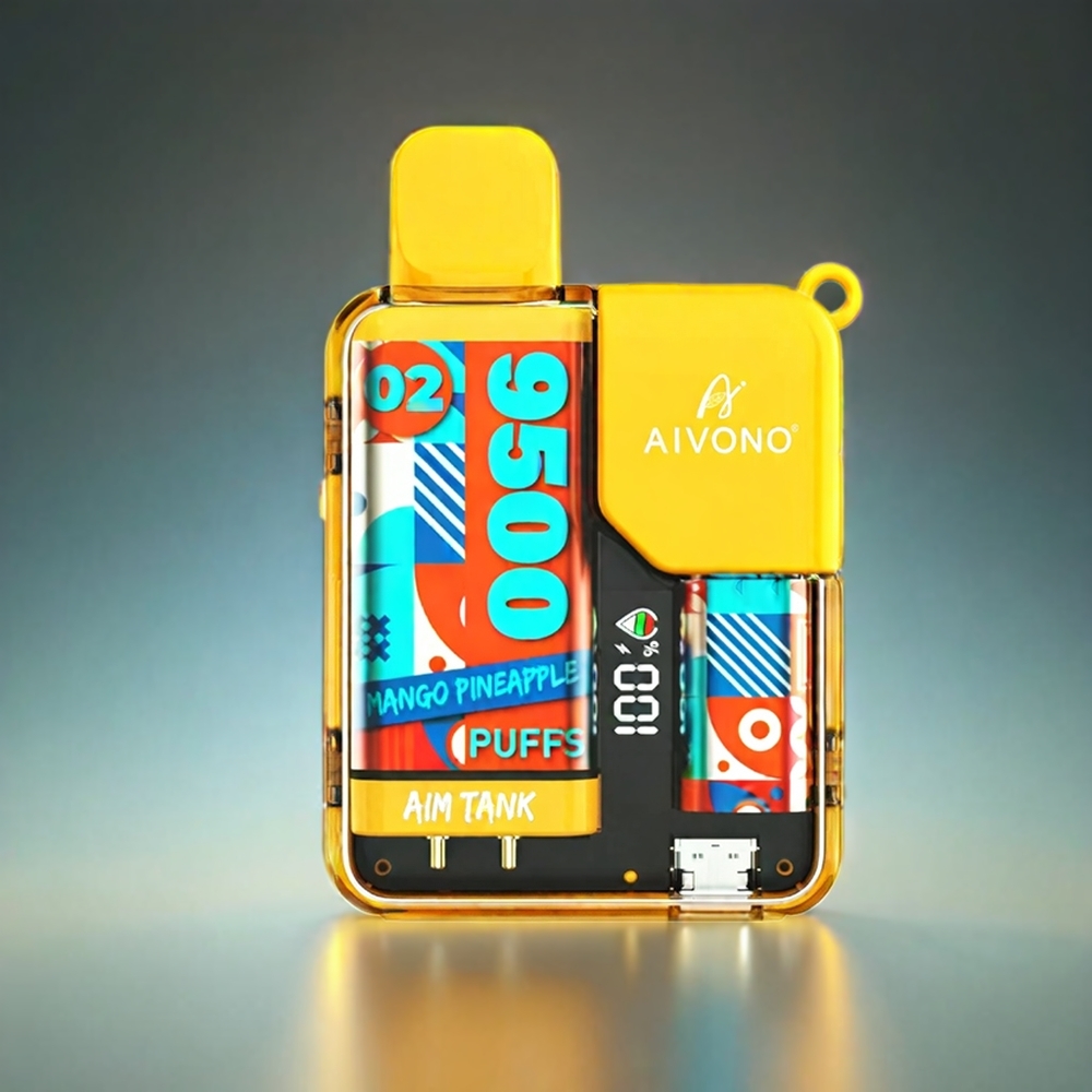 Aivono AIM-TANK 9500 Puffs Norge Engros med 18ml E-liquid og 650mAh Battery - Mango Ananas