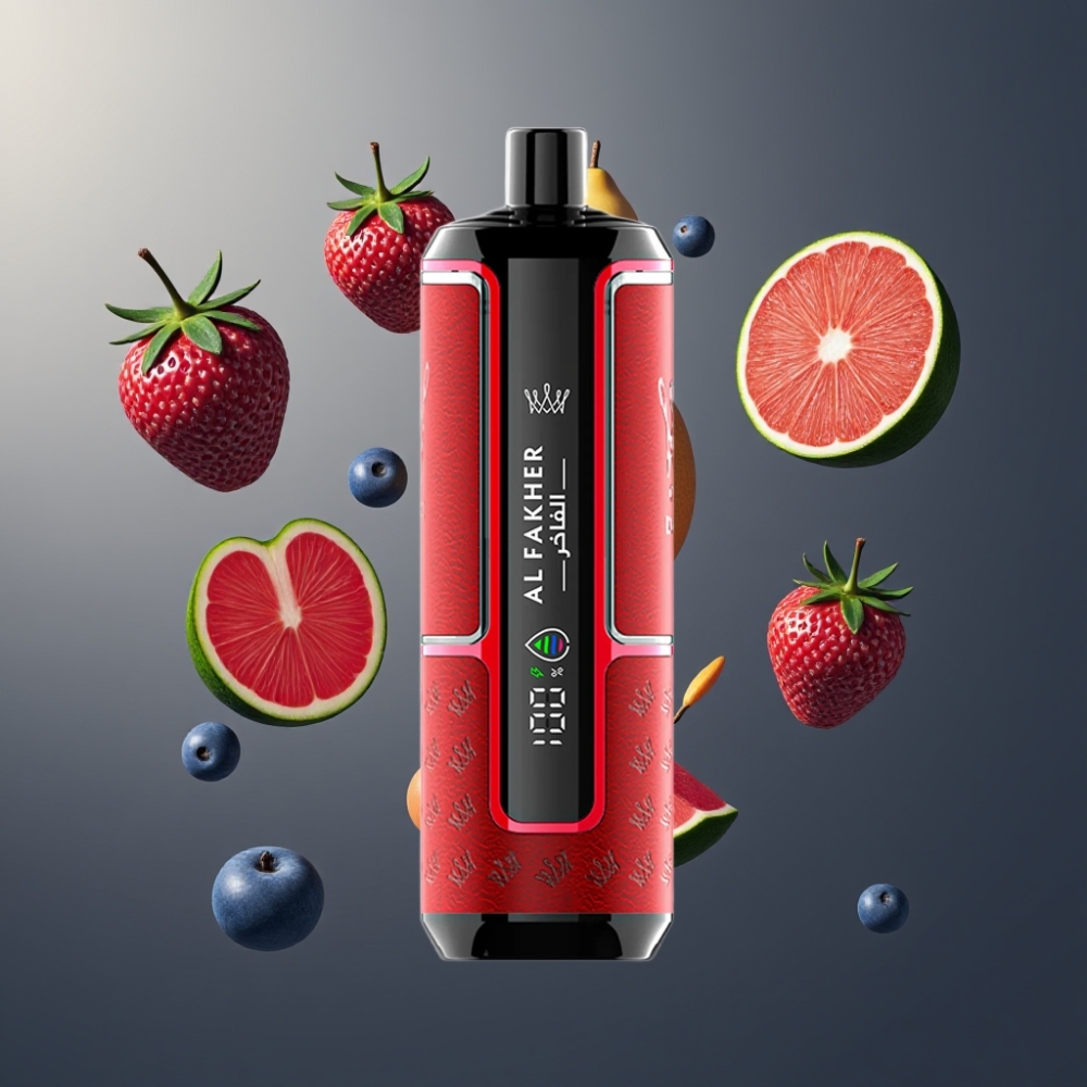 Al Fakher Crown Bar 15K Hypermax Vape til Engangsbruk Kit Norge Engros – 22ml, 15.000 Puffs, 600mAh, Type-C, DTL, 20mg, Kompakt