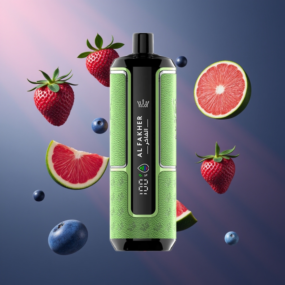 Al Fakher Crown Bar 15K Hypermax Vape til Engangsbruk Kit Norge Engros – 22ml E-Liquid, 15.000 Puff, 600mAh Type-C, 6mg Nikotin, DTL, Kompakt Design