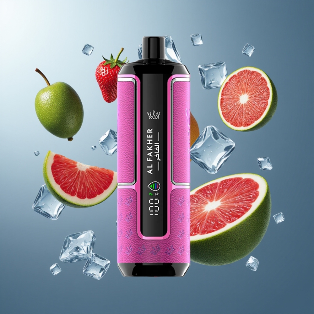 Al Fakher Crown Bar 15K Hypermax Vape til Engangsbruk Kit Norge Engros – 22ml E-Liquid, 15 000 Puff, 600mAh, Type-C, DTL, 20mg, Kompakt