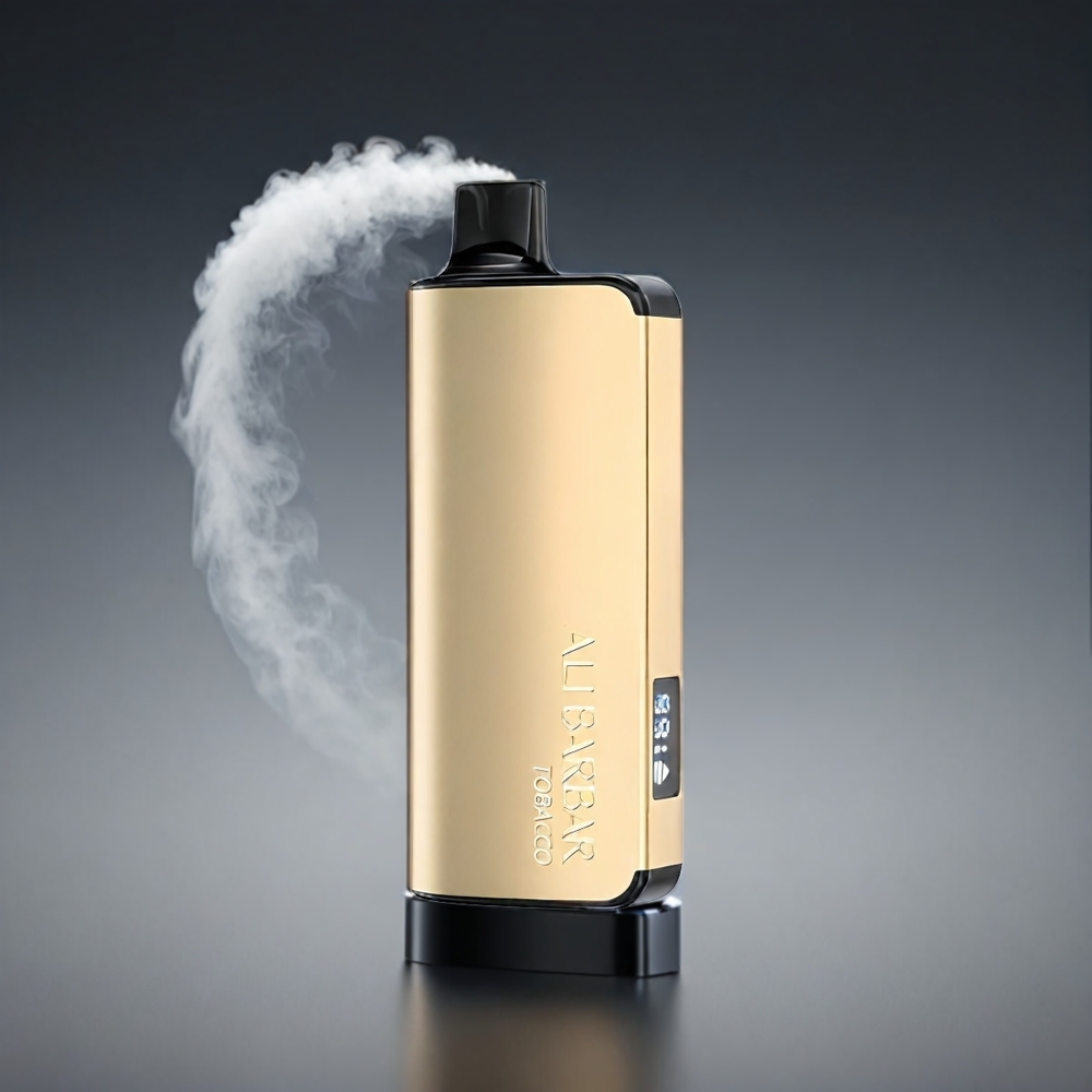 Alibarbar Ingot 9000 Puffs Norge Engros – 22ml E-liquid, 2350mAh, LED Display, Non-Rechargeable