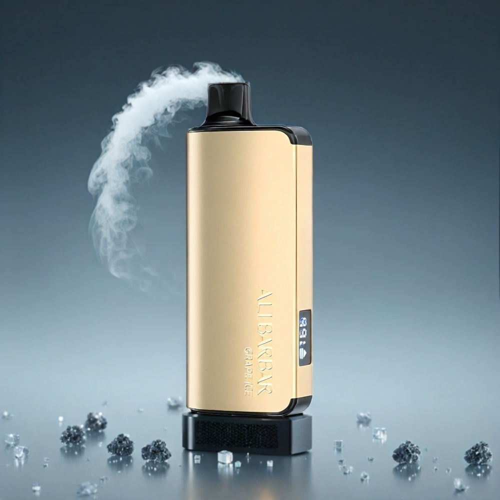 Alibarbar Ingot 9000 Puffs Norge Engros Vape Drue Is – 22ml E-væske, 2350mAh Batteri, LED Skjerm