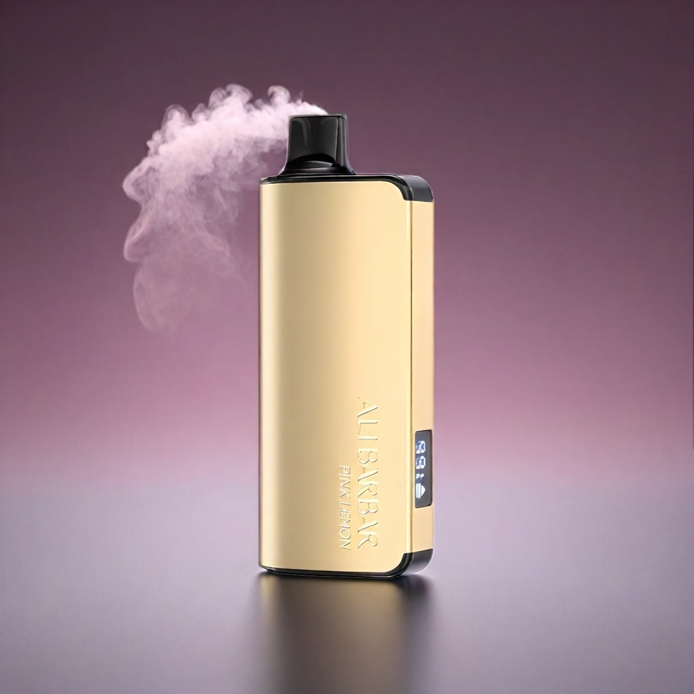 Alibarbar Ingot 9000 Puffs Norge Engros Vape Rosa Sitron med 22ml E-væske og 9000 Puffs
