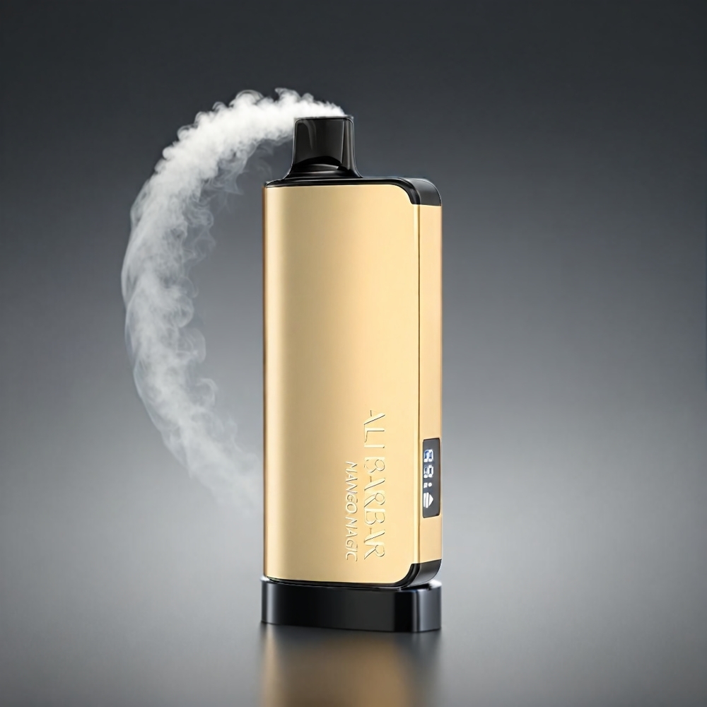 Alibarbar Ingot 9000 Puffs Norge engros Mango Magi 22ml – 9000 Puffs – 2350mAh – LED Display – Engangs