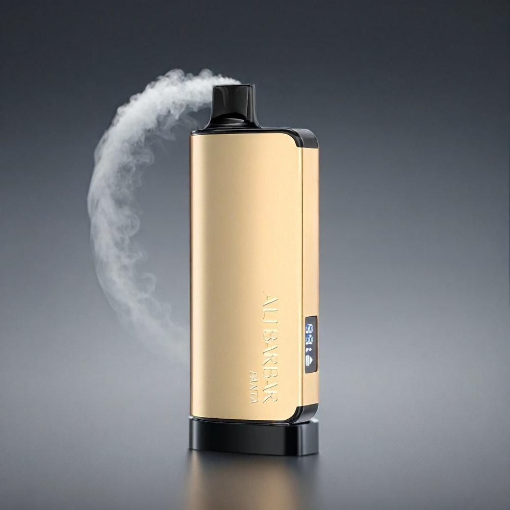 Alibarbar Ingot 9000 Puffs Vape Fanta Norge engros med 22ml e-liquid, 2350mAh batteri, 9000 puffs og LED-skjerm