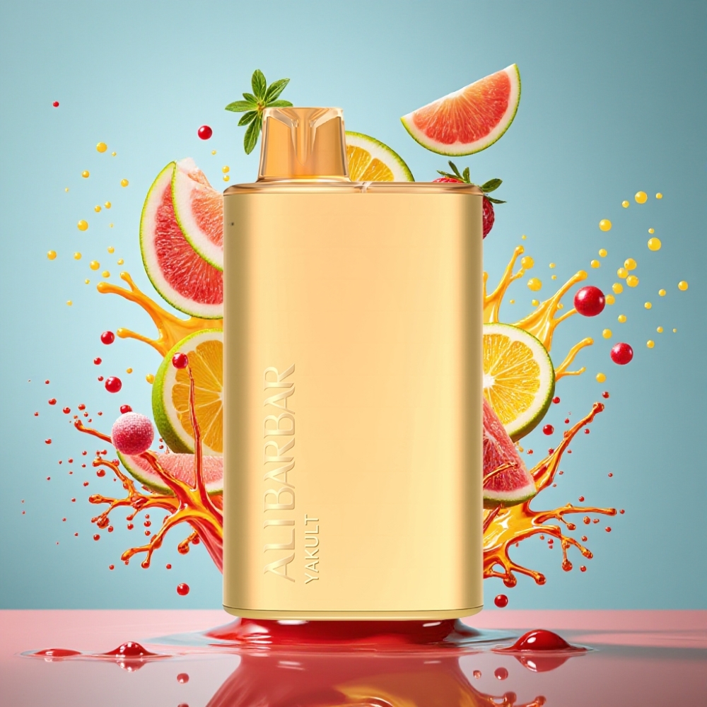Alibarbar Rich 8000 Puffs Engangs Vape Norge Engros – 20ml, 8000 Puffs, 2000 mAh, 1.1 Ohm