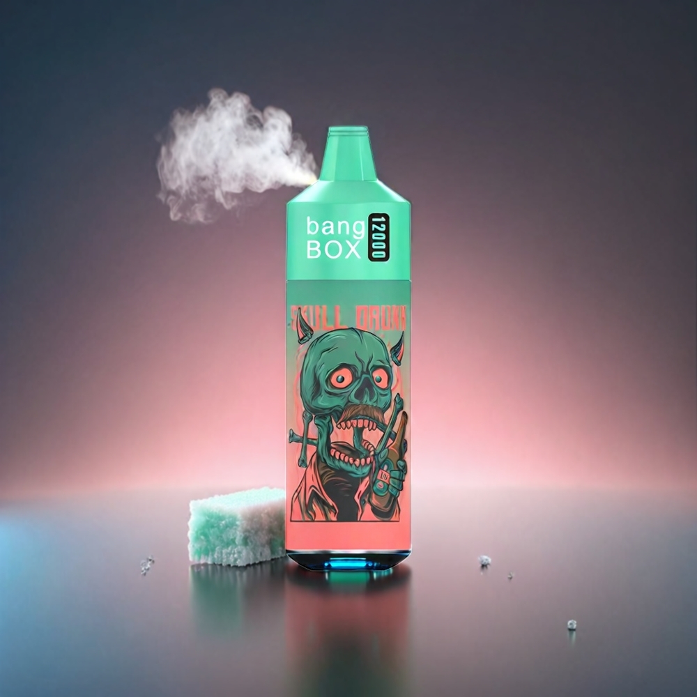 Bang Box 12000 Puffs Norge Engros Vannmelon Tyggegummi – 23ML Liquid, 650mAh, Type-C, 0%-5% Salt Nic