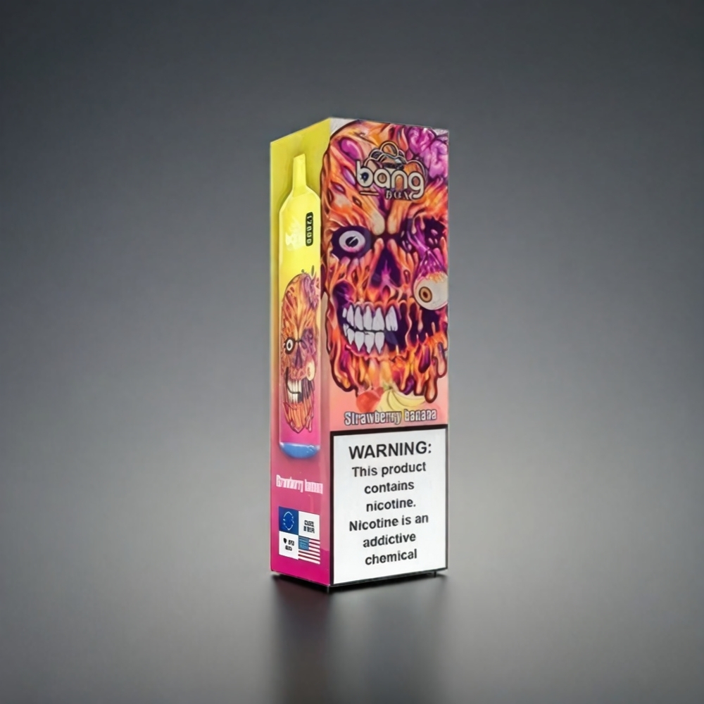 Bang Box 12000 Puffs Norge Engros Vape Jordbær Banan 23ML 650mAh Type-C