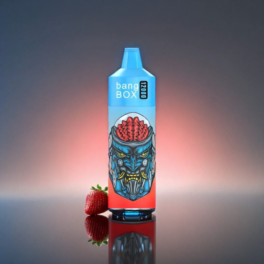 Bang Box 12000 Puffs Norge Engros Vape Jordbær Kiwi 23ML 650mAh TYPE-C 0%-5% Salt Nic 10pk