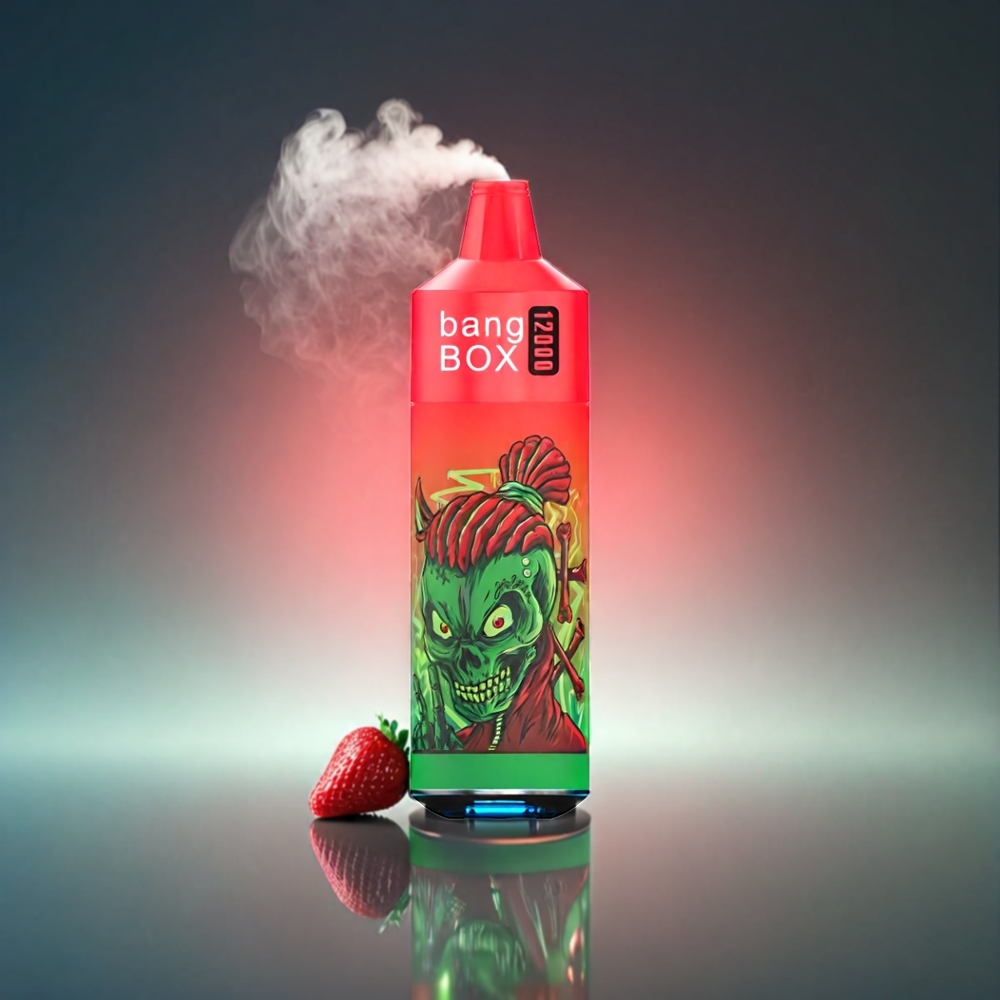 Bang Box 12000 Puffs Norge Engros Vape Jordbær Vannmelon 23ML 650mAh TYPE-C PC 10pk 0%-5% Salt Nic