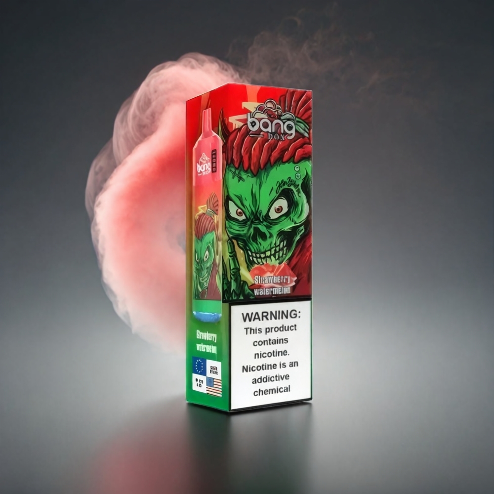 Bang Box 12000 Puffs Norge Engros Vape Jordbær Vannmelon 23ML 650mAh TYPE-C PC 10pk 0%-5% Salt Nic