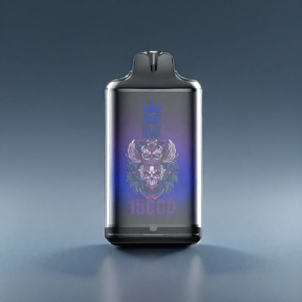 Bang Box 15000 Puffs Norge Engros – 23ml E-væske, 0%/2%/3%/5% Nikotin, 650mAh Batteri, TYPE-C – Svart Drake Is – 1 eske 10 stk
