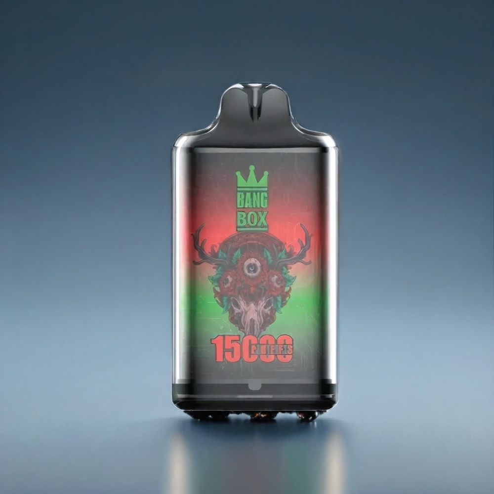 Bang Box 15000 Puffs Norge Engros Vape Trippelbær Is – 23ml E-væske, 650mAh, 10 stk/box