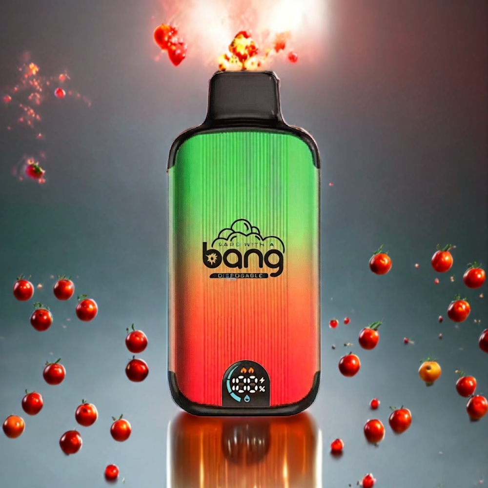 Bang 20000 Puffs Norge Engros Engangs vape Dobbel Eple – 13400 Battery, Type-C Lading, Dual Mesh Coil, Smart Skjerm