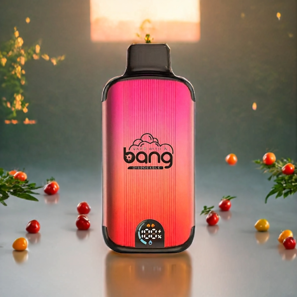 Bang 20000 Puffs Norge Engros Engangs vape Mango Peach Watermelon med 13400 Battery, Type-C Lading og Smart Screen