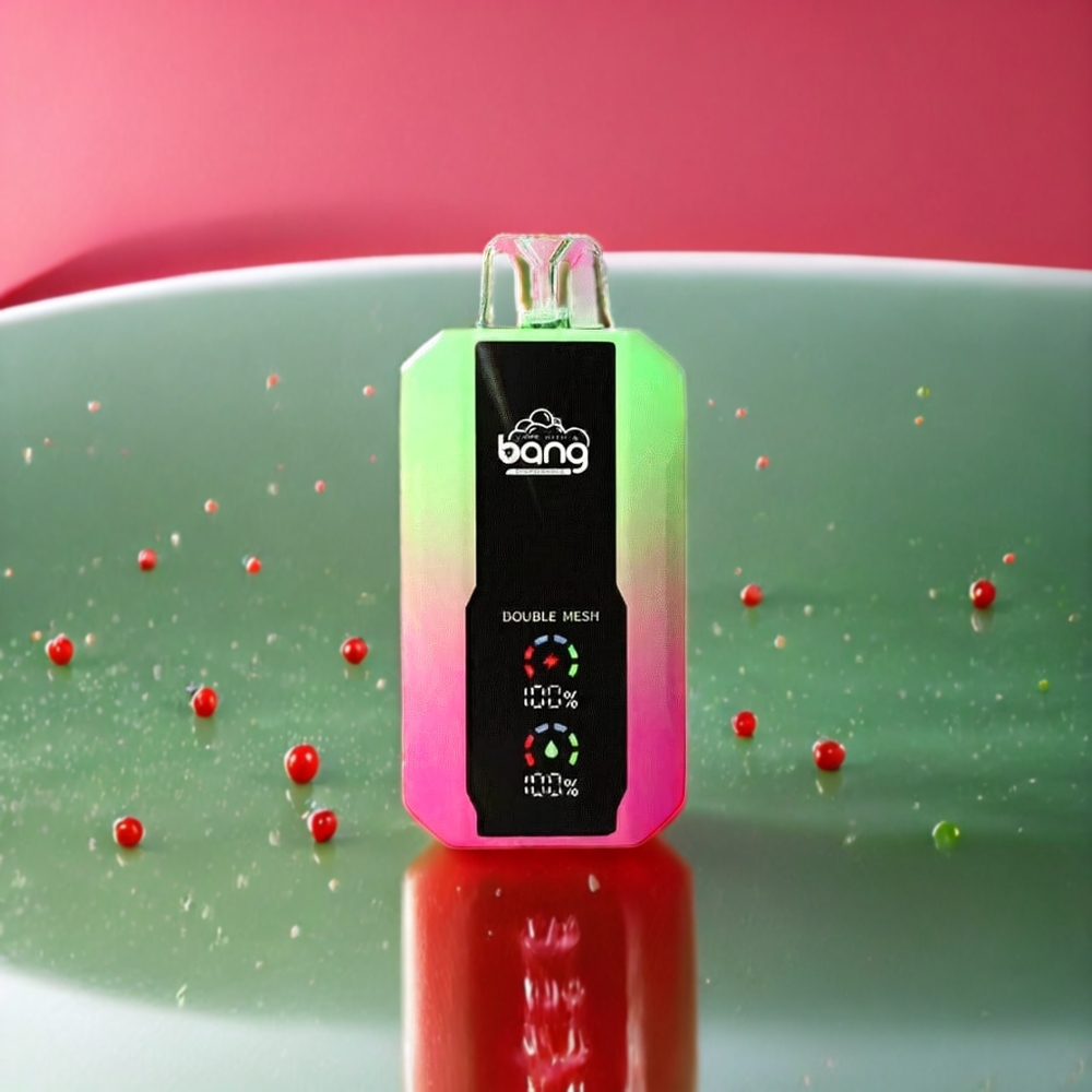 Bang 25000 Puffs Norge Engros Engangs vape Vannmelon Tyggegummi – 650mAh, 30ml, Type-C, 1.0 ohm Mesh Coil