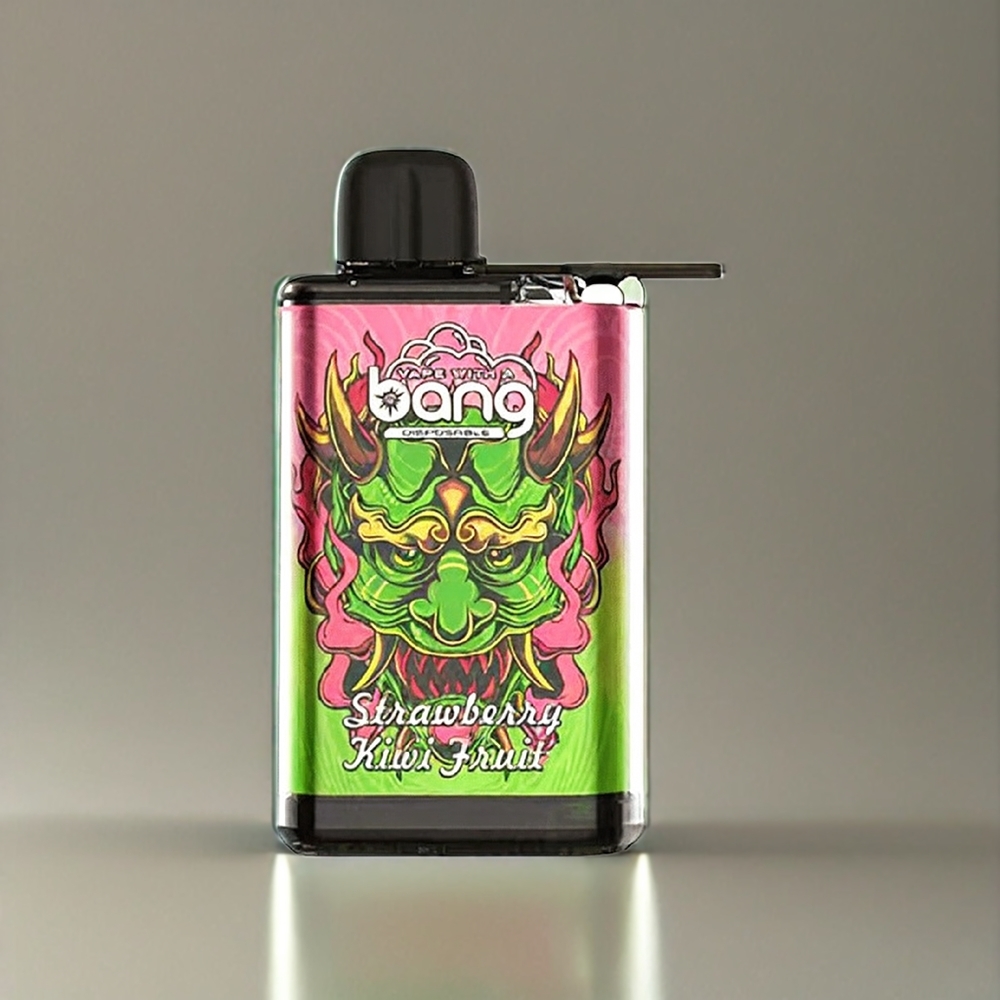 Bang 28000 Puffs Engangs vape Norge engros – Jordbær Kiwi Frukt, 30ml E-væske, 650mAh Batteri
