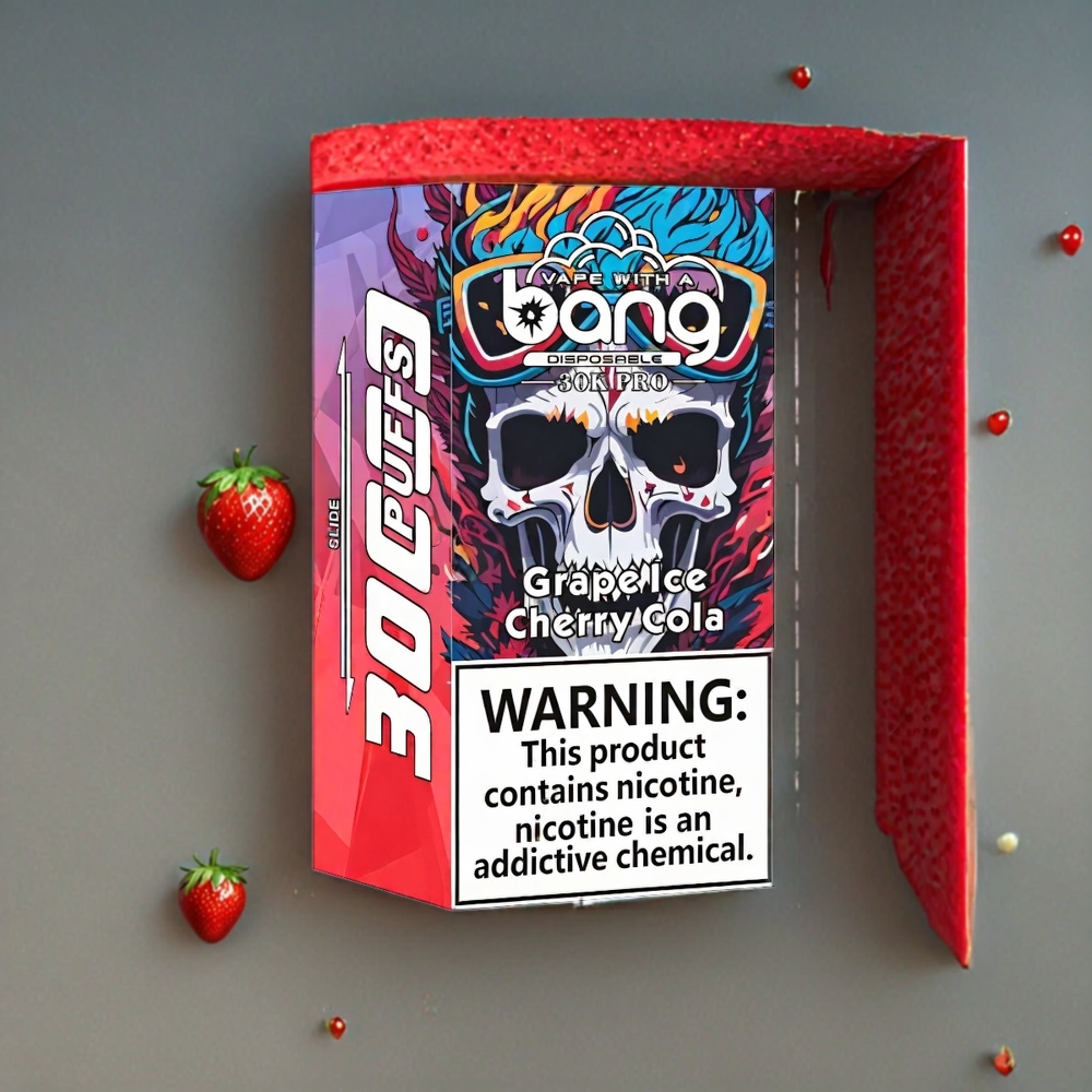 Bang 30K Pro 30000 Puffs Norge Engros 36ml 550mAh Dual-Smak Kjærlighet66 & Jordbær Kiwi