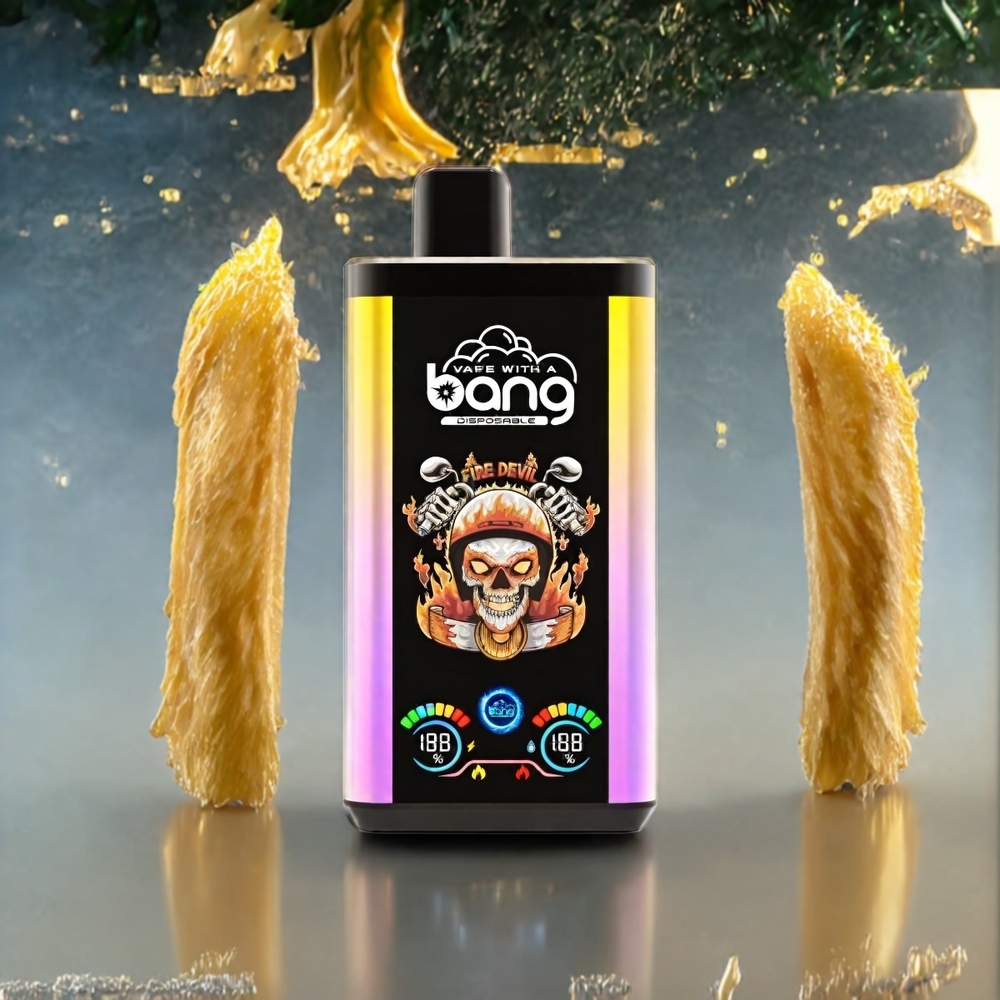 Bang 30K Pro 30000 Puffs Norge Engros – Mango Peach & Banana Is – 36ml E-Liquid, 550mAh Batteri, 0-5% Nikotin, Dual-Flavor System