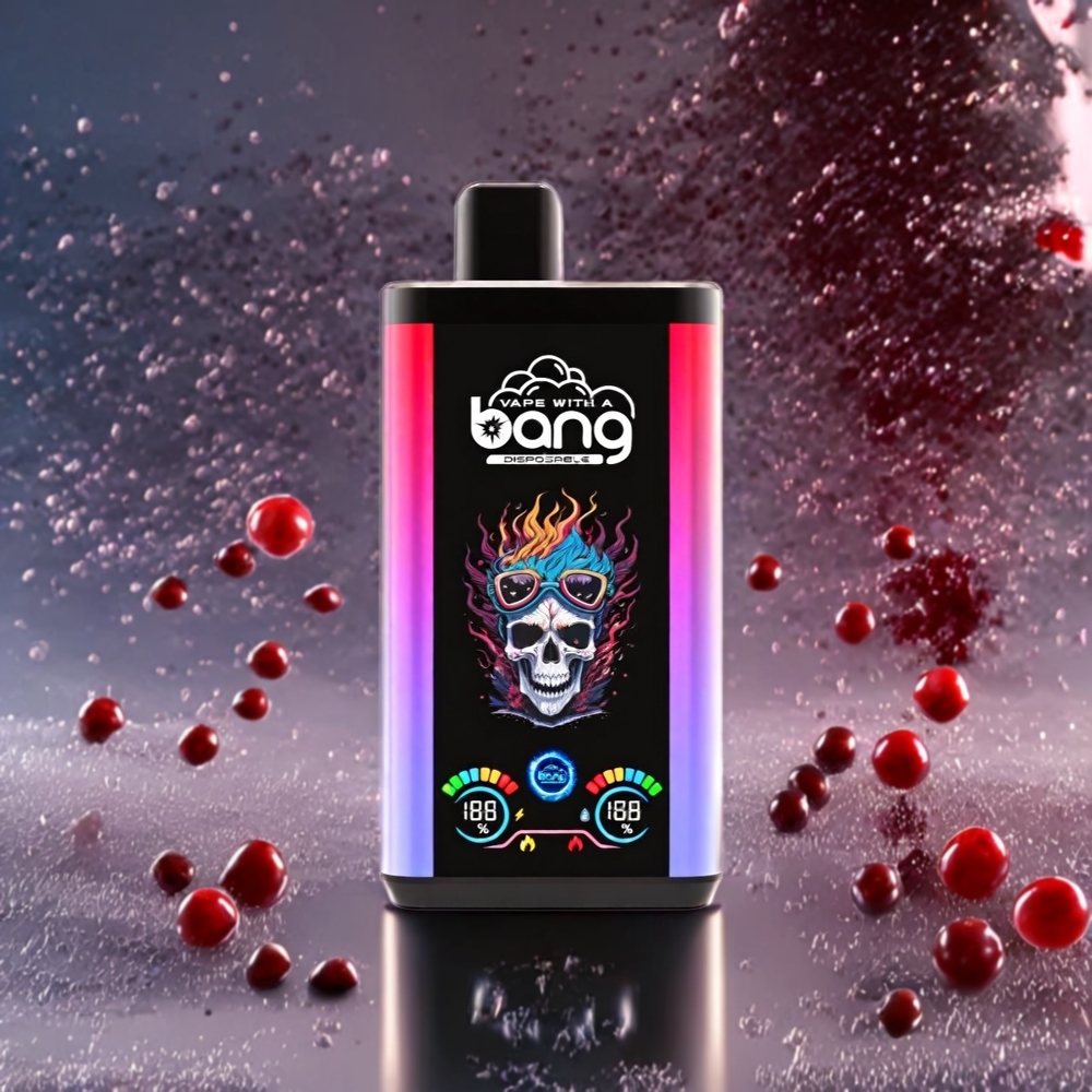 Bang 30K Pro Norge Engros 30000 Puffs 36ml Dual-Flavor Engangs vape Drueis & Kirsebærkola