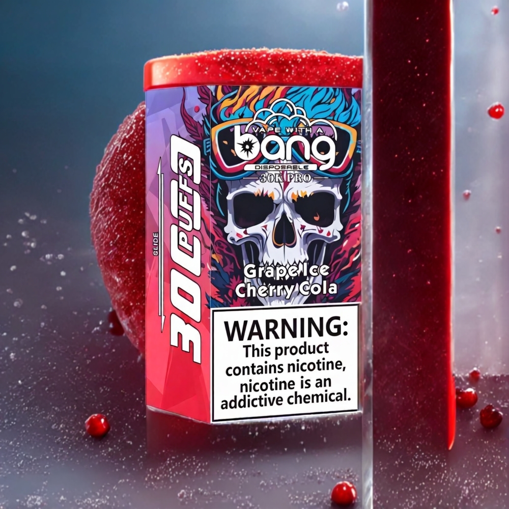 Bang 30K Pro Norge Engros 30000 Puffs 36ml Dual-Flavor Engangs vape Drueis & Kirsebærkola