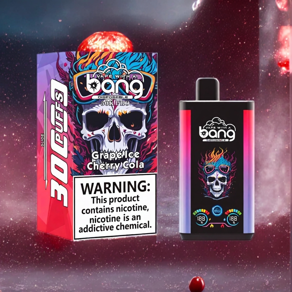 Bang 30K Pro Norge Engros 30000 Puffs 36ml Dual-Flavor Engangs vape Drueis & Kirsebærkola