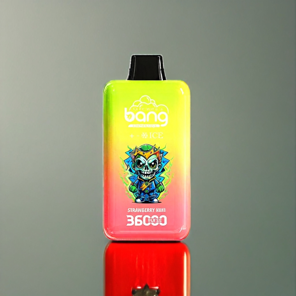 Bang 36000 Ice Level Disposable Norge Engros – Jordbær Kiwi – 36ml / 850 mAh – 36000 Puffs