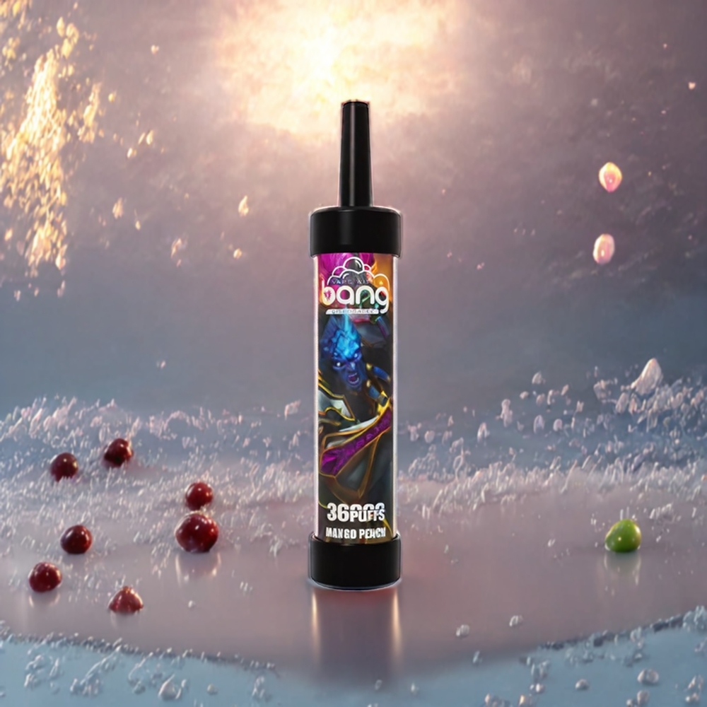 Bang 36000 Puffs Engangs vape Grape Ice Norge Engros - 40ml E-væske, 650mAh, 0.60 ohm Mesh Coil