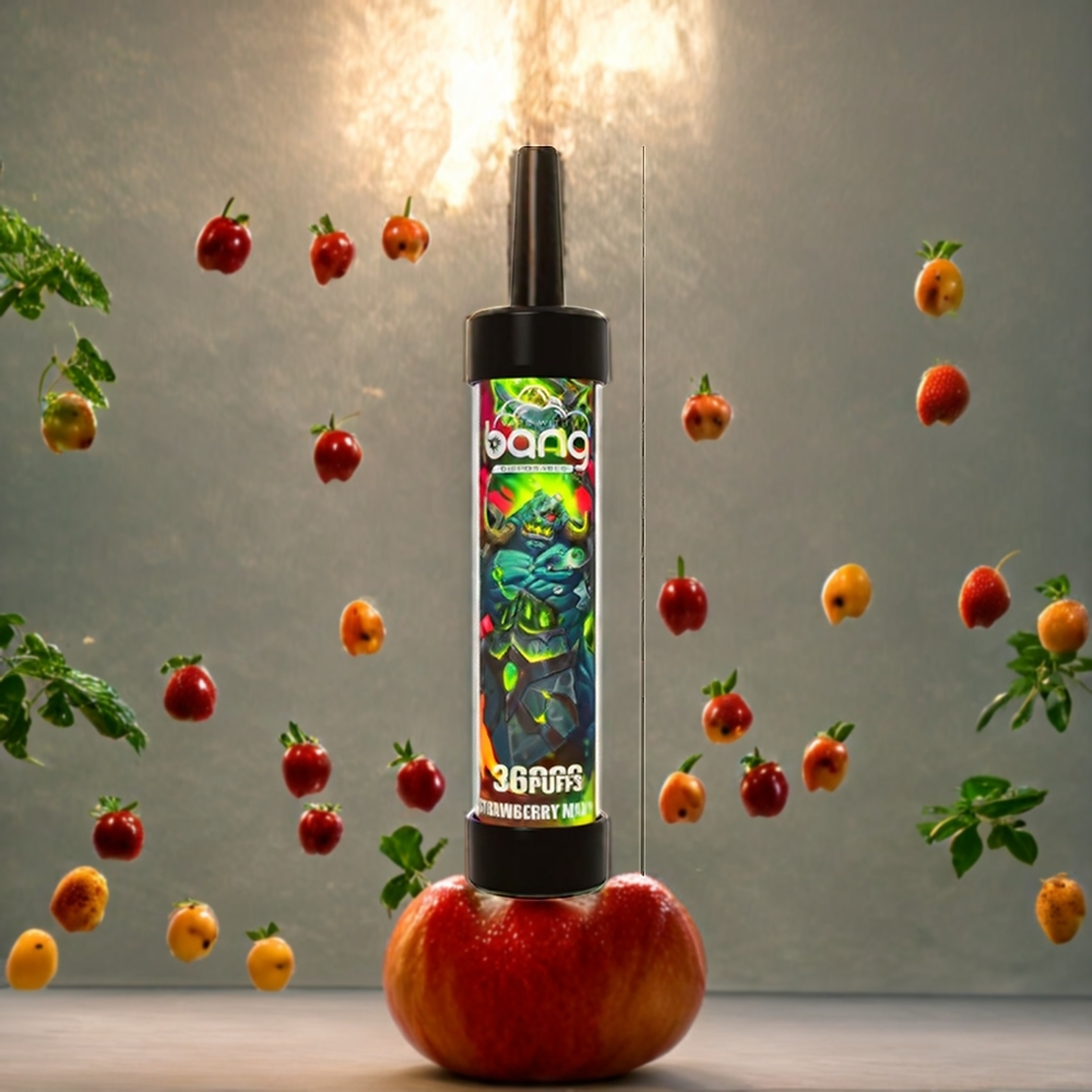 Bang 36000 Puffs Norge Engros Engangs vape Jordbær Mango 40ml 650mAh Mesh Coil 0.60 ohm