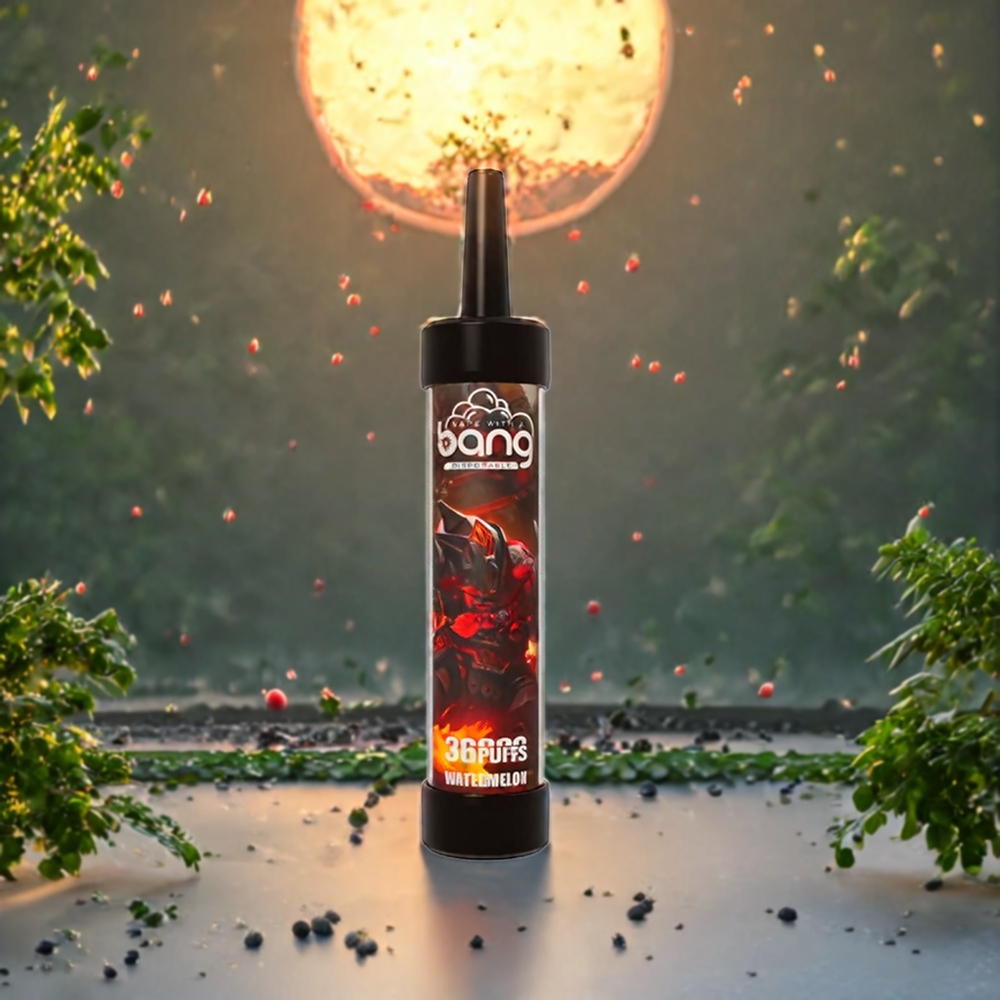 Bang 36000 Puffs Norge Engros Engangs vape Vannmelon – 650mAh, 40ml, 36000 puffs, 0.60 ohm Mesh Coil