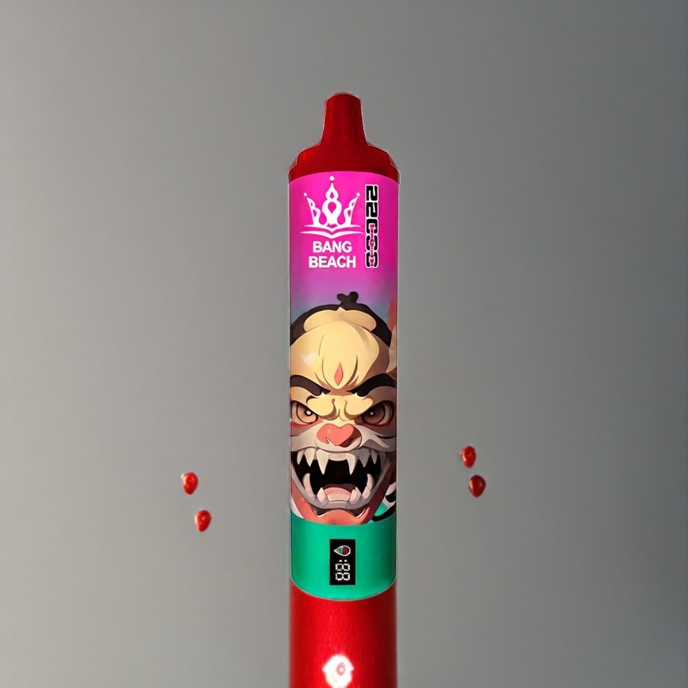 Bang Beach 22000 Puffs Norge Engros Engangs vape Jordbær Is 36ml 650mAh Nikotin 0% 2% 3% 5%