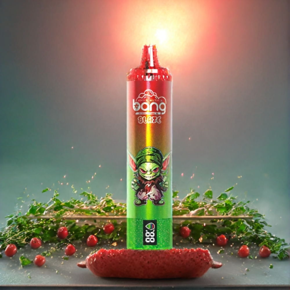 Bang Blaze Tornado 20000 Puffs Norge Engros Engangs vape Vannmelon med Type-C-lading og Justerbar Luftstrøm 0%,2%,3%,5% Nikotin