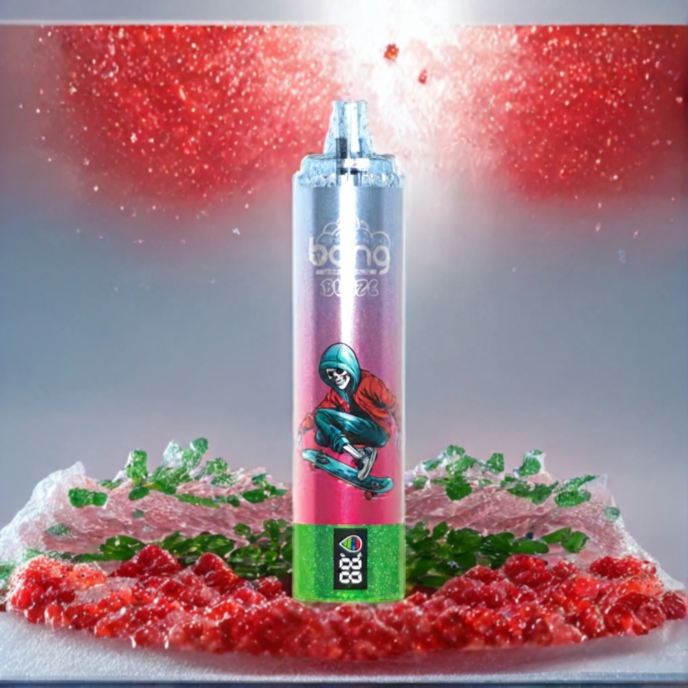 Bang Blaze Tornado Norge Engros 20000 Puffs Type-C Ladeport Tilpassbar Luftstrøm Engangs vape Jordbæris