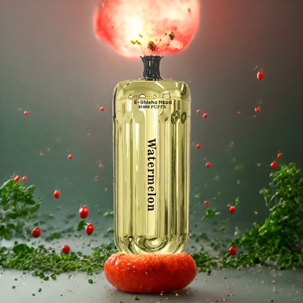 Bang E-Shisha Head 42000 Puffs Norge Engros Engangs vape Vannmelon – 30ml E-Liquid, 1000mAh Batteri, Type-C Lading