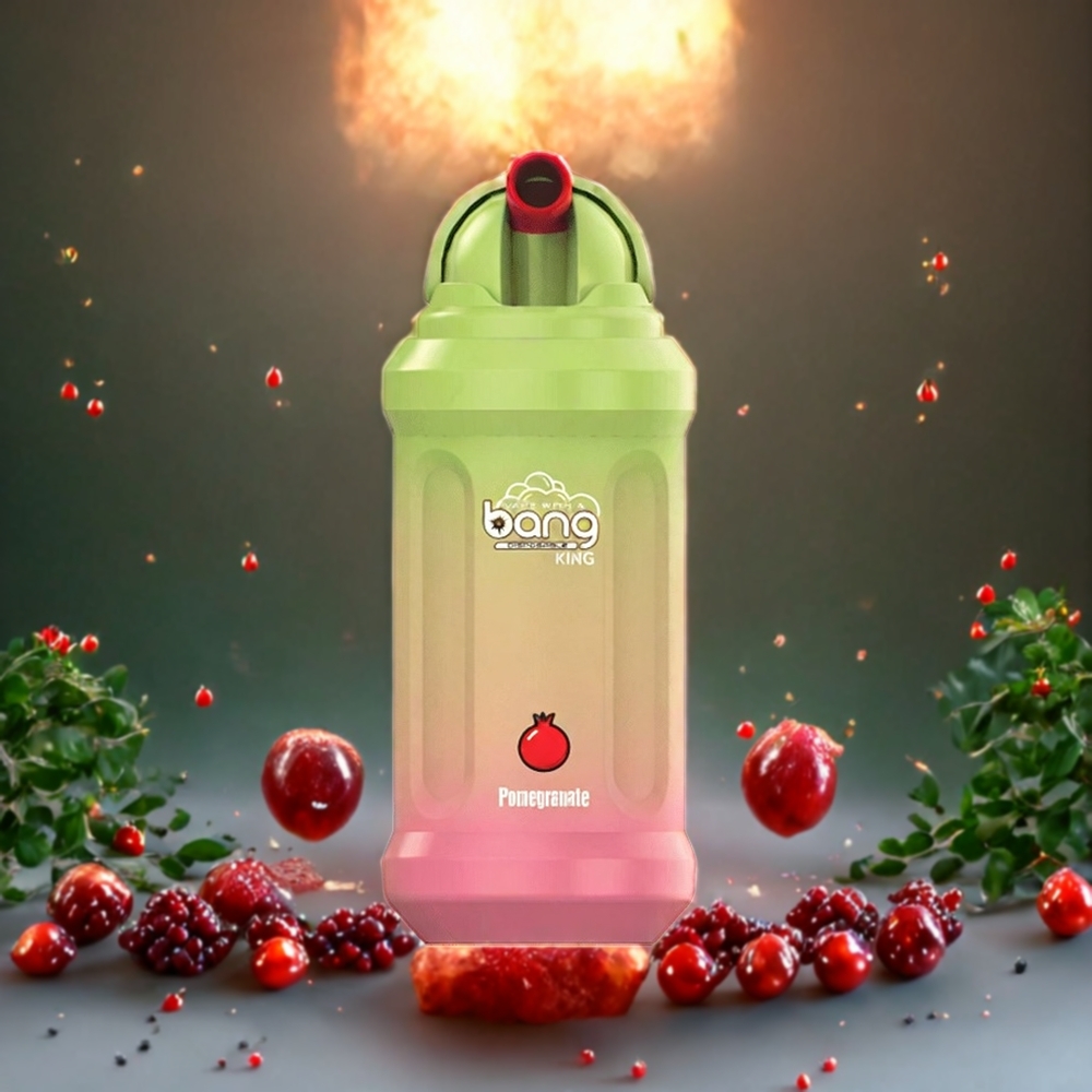 Bang King 12000 Puffs Norge Engros Engangs vape Granate – 23ml E-Likvid, 650 mAh Batteri, 0%-5% Nikotin, 1.2 Ohm Mesh Coil