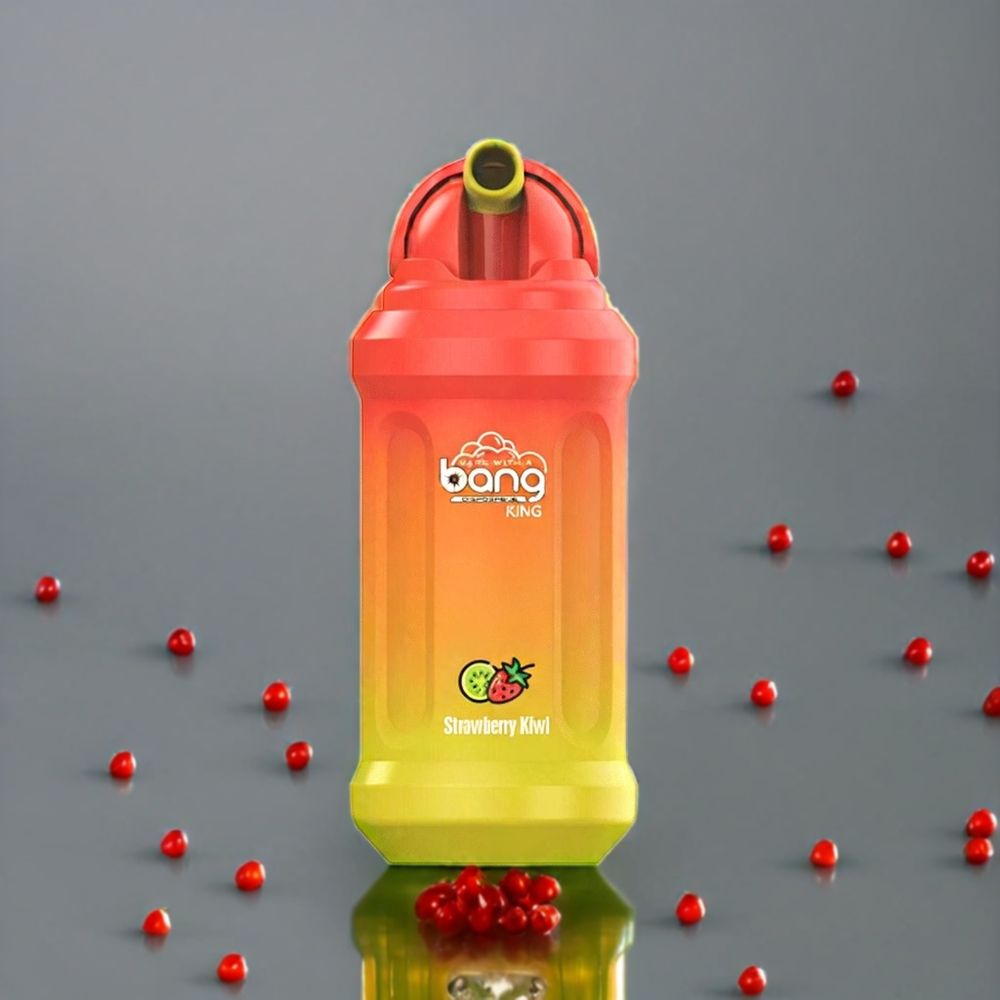 Bang King 12000 Puffs Norge Engros Engangs vape Jordbær Kiwi 23ml 650mAh 0-5% Nikotin 1.2 Ohm Mesh Coil