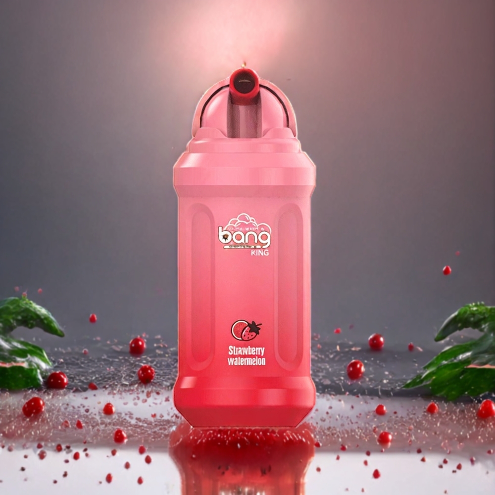 Bang King 12000 Puffs Norge Engros Engangs vape Jordbær Vannmelon 23ml E-Liquid 650 mAh Batteri 0-5% Nikotin