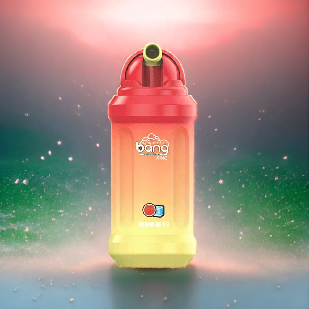 Bang King 12000 Puffs Norge Engros Engangs vape Vannmelon Is 23ml 650 mAh 0-5% Nikotin 1.2 Ohm Mesh Coil